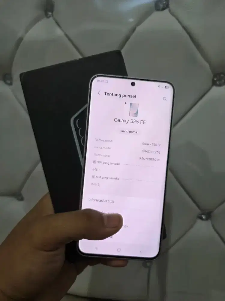 Samsung S25 FE 8/256 Lengkap Nominus