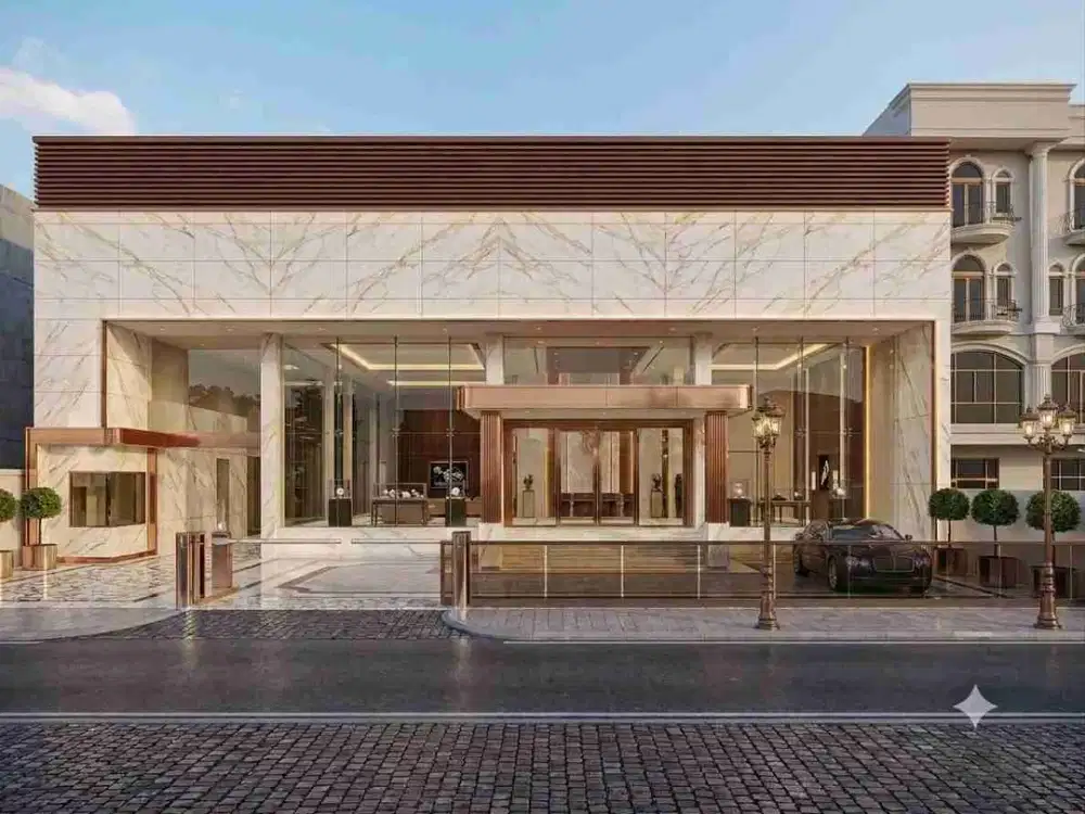 Disewakan Gedung Tempat Usaha Kebayoran Baru Dekat Pondok Indah Parkir 30 Mobil