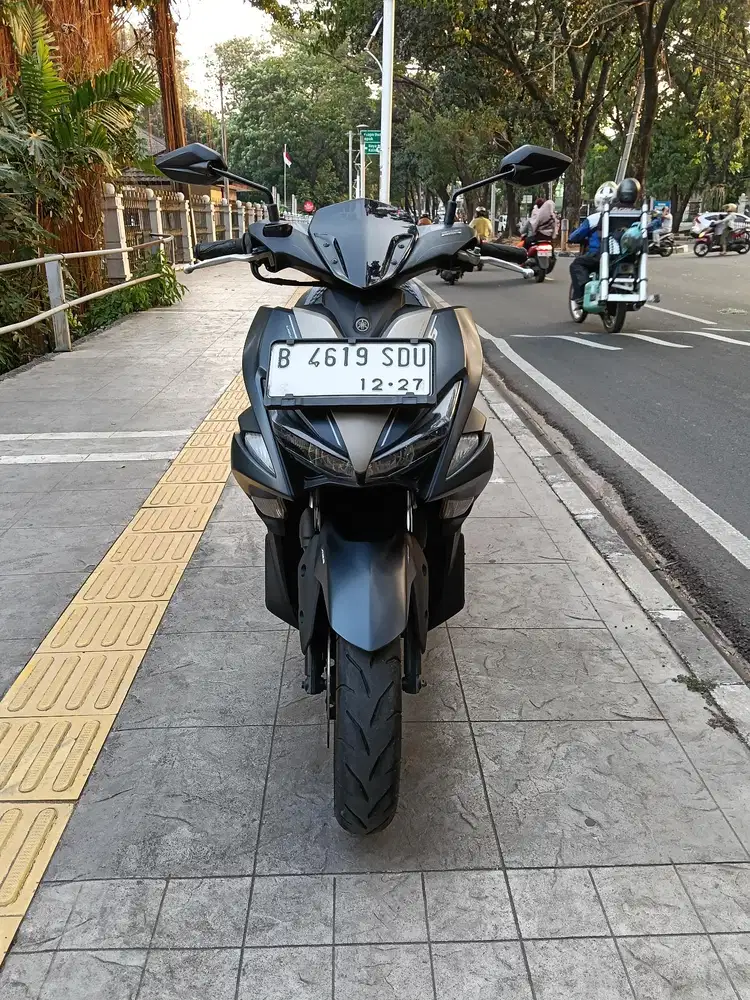 DIJUAL CASH YAMAHA AEROX S ABS THN 2017 PJK IDUP SIAP PAKAI
