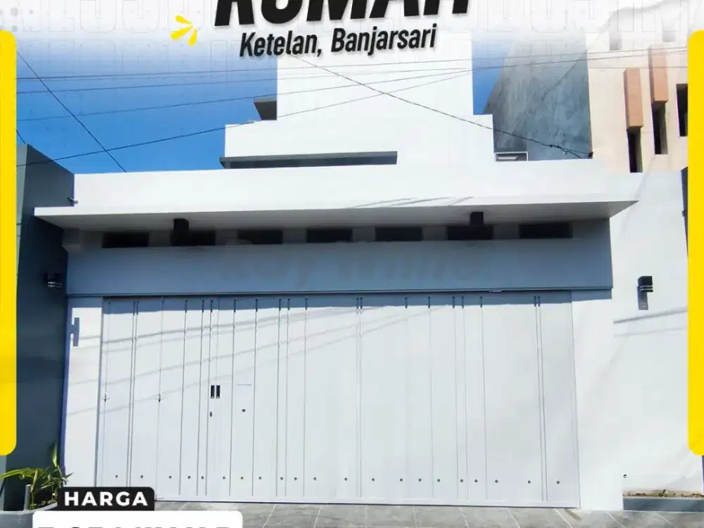 Rumah Mewah Modern Strategis Siap Huni di Ketelan Banjarsari Surakarta