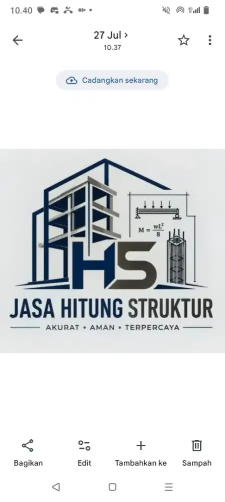 Jasa Hitung Struktur