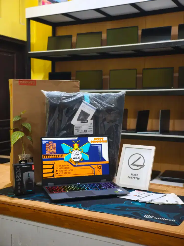 Lenovo LOQ i7 13TH RtX 4050 16GB/1TB NVMe waranty 09-2027 nyala 2hari