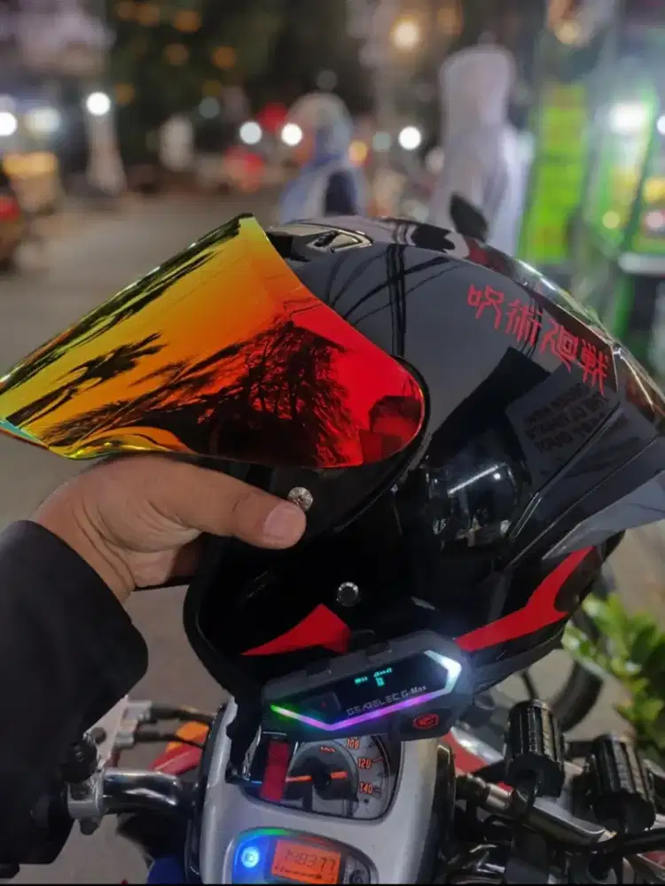 HELM NHK N2 MAX - SIZE L - HARGA 500 NET 2 VISOR