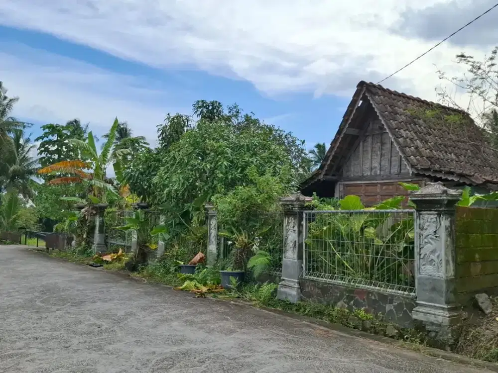 Tanah Luas 1304 Meter Persegi Lokasi di Daerah Pakembinangun - Sleman