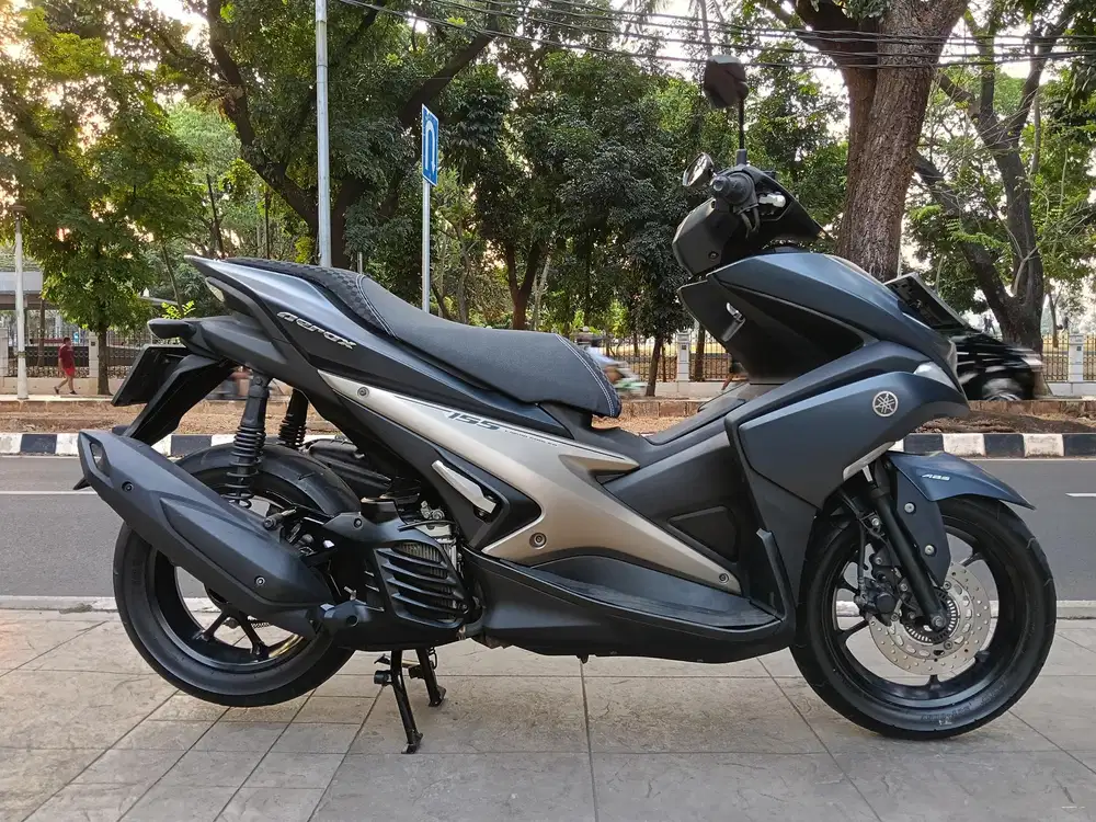 DIJUAL CASH YAMAHA AEROX S ABS KEYLESS THN 2017 PJK IDUP SIAP PAKAI
