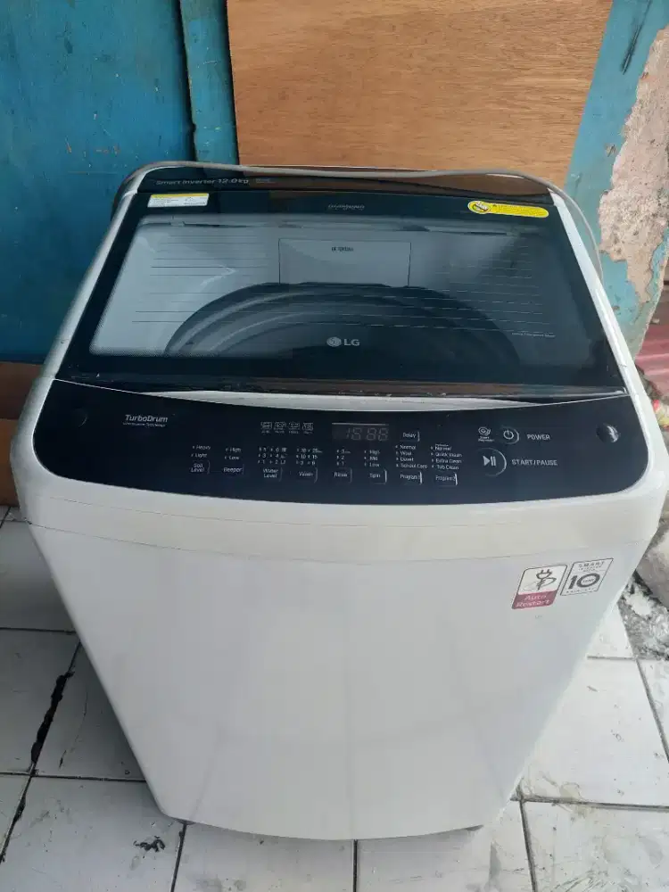 Mesin cuci lg 12kg smart inverter