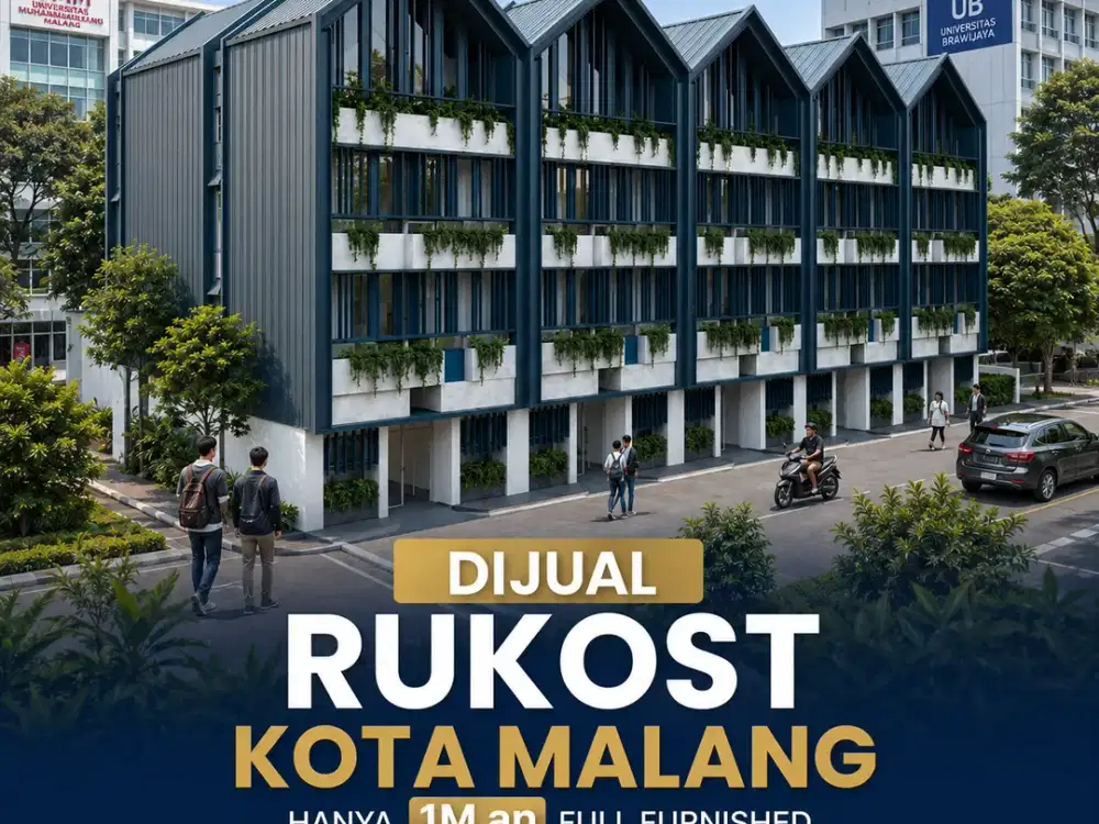 Kost Kota Malang Hanya 1M an Promo Cashback 100 Juta dan Garansi Pendapatan