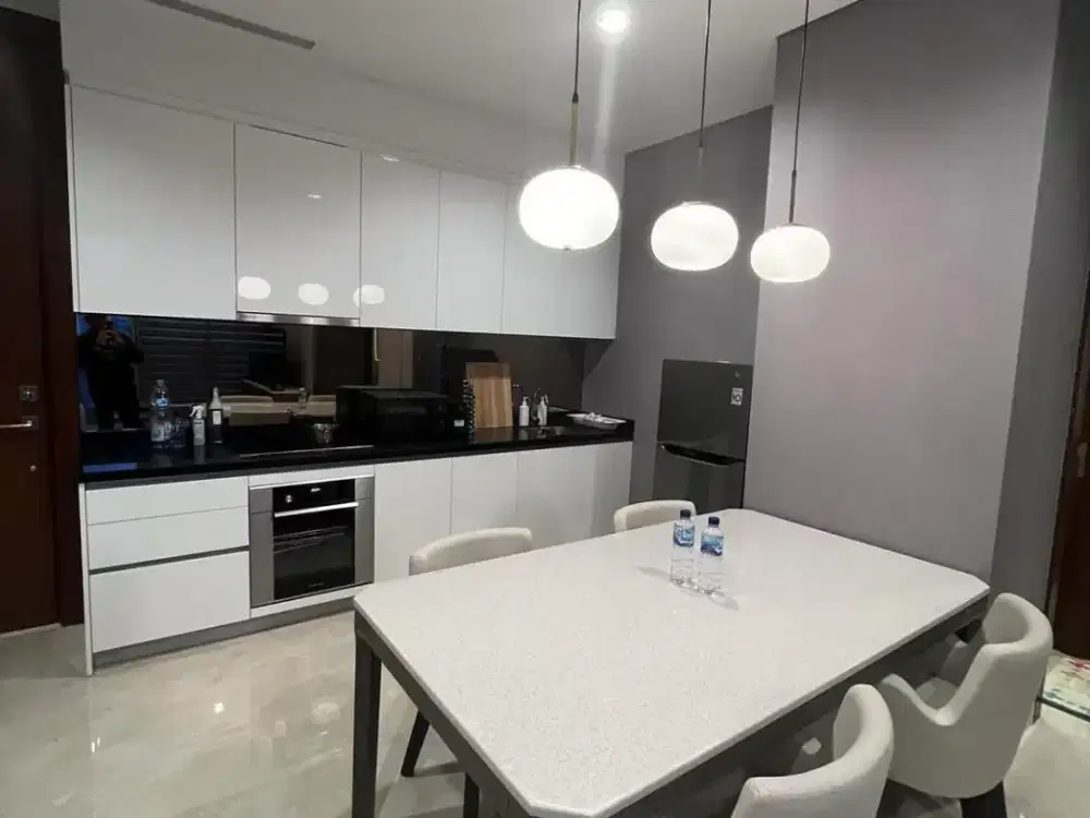 Dijual Apartment The Elements Kuningan, Semi Furnished, Type 2 BR, Harga : 3.8M Nego