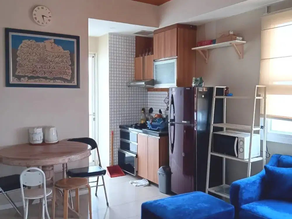 Sewa Apartemen Parahyangan Residence 2 BR, Corner, Furnished, Free IPL