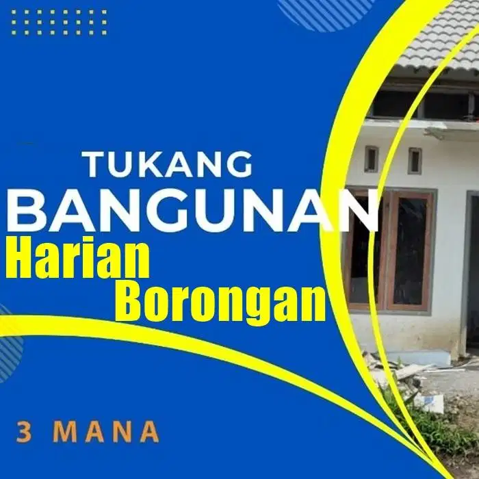 TUKANG Harian Borongan CAT KERAMIK TEMBOK TALANG PLAPON PINTU PAGAR DL