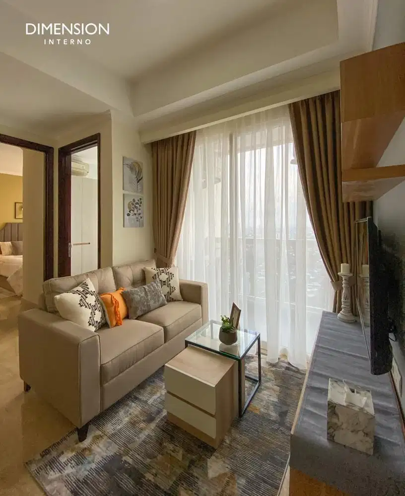 Dijual Cepat Apartemen Menteng Park 2 BR Furnished