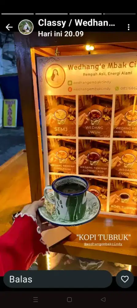 freelance jual makanan minuman halal