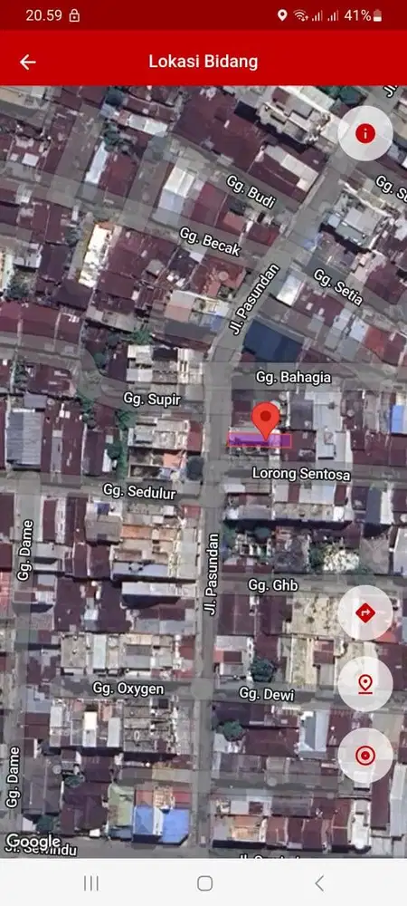 Rumah tinggal 3.5 lantai Jl Pasundan Medan SHM jual murah