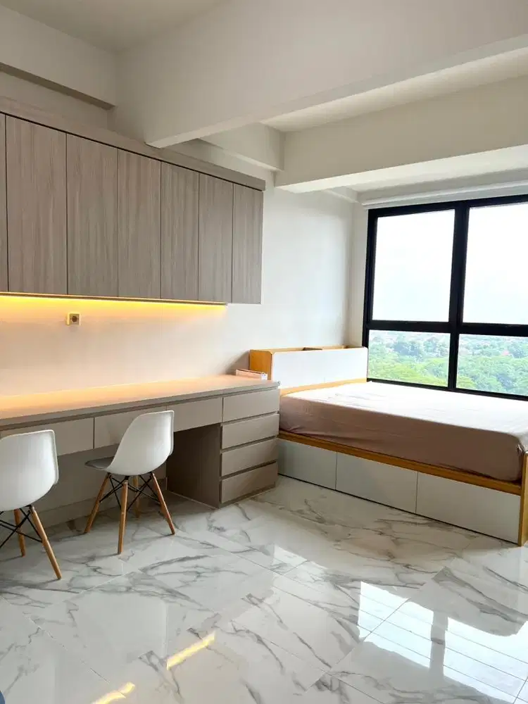 Dijual apartemen the parc south city 1BR furnished