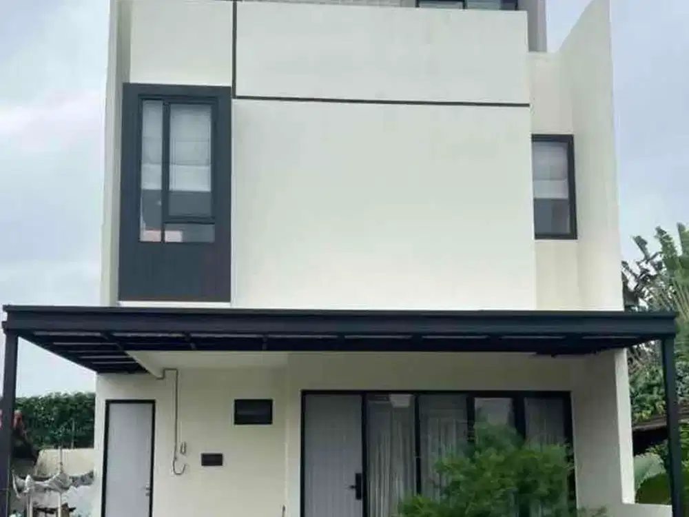 TOWN HOUSE MEWAH BARU FULLY FURNISHED CIRENDEU DEKAT MRT LEBAK BULUS