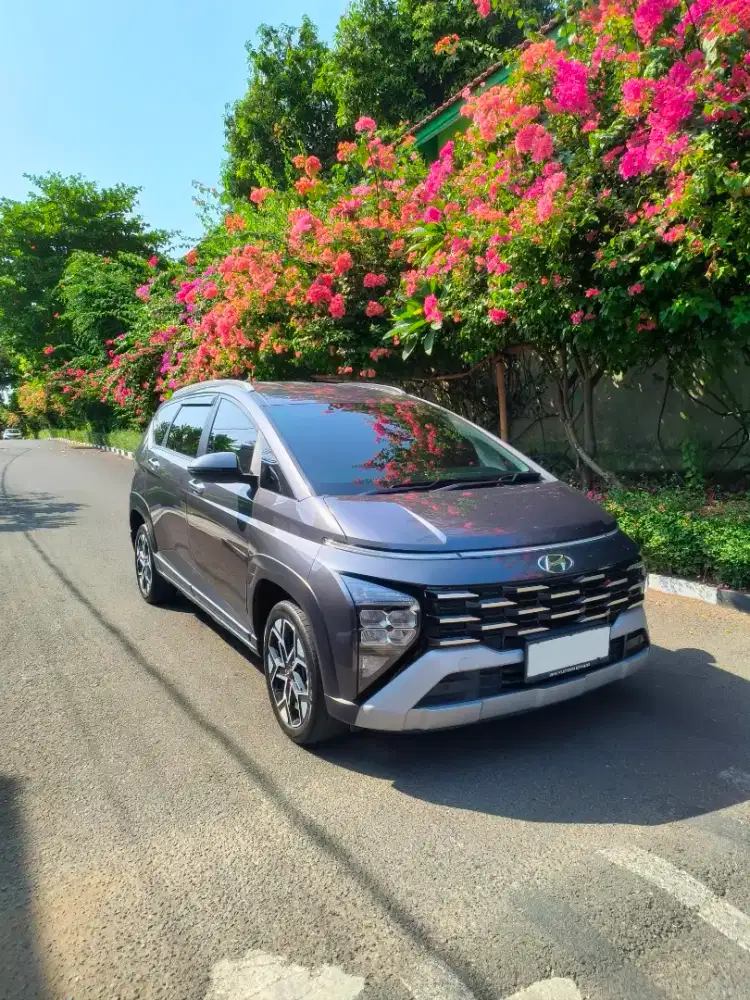 Dijual Hyundai Stargazer X Prime IVT tahun 2024. KM 28 ribuan