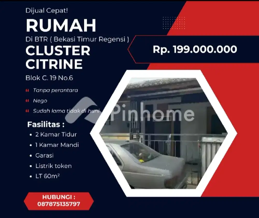 Di jual CEPAT rumah kosong