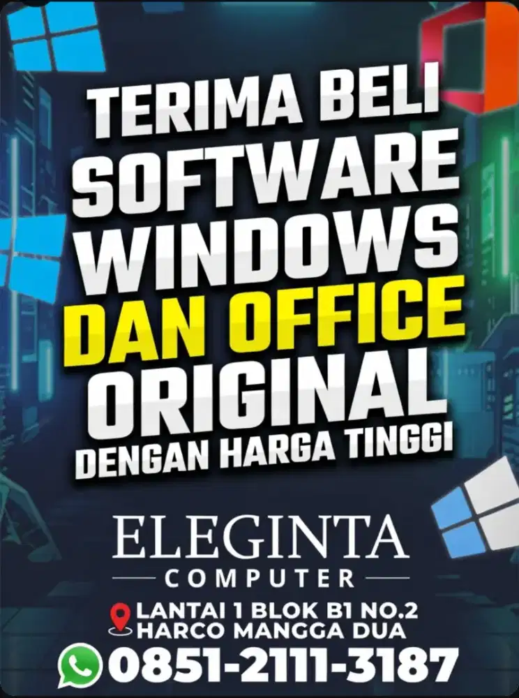 TERIMA BELI SOFWARE WINDOWS DAN OFFICE ORIGINAL DENGAN HARGA TINGGI