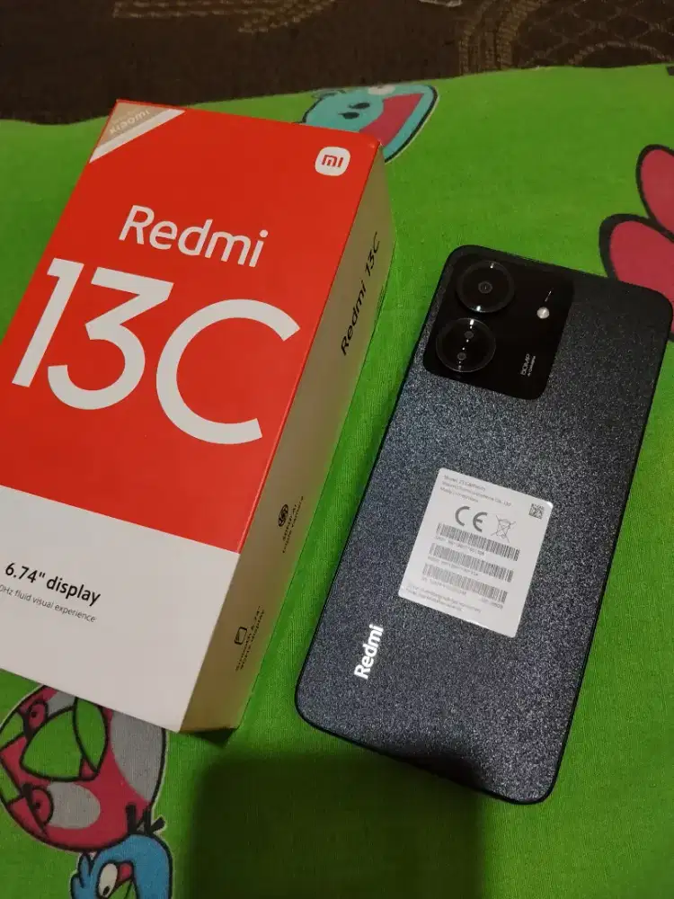JUAL REDMI 13C RAM 8+8 /256 GB FULLSET MULUS NORMAL !!