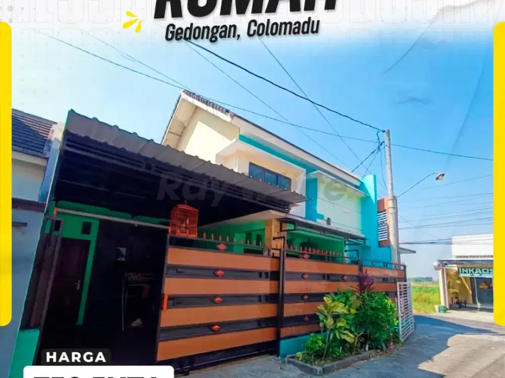 Rumah Minimalis Modern Siap Huni di Grandisa Town House Gedongan Colomadu Karanganyar