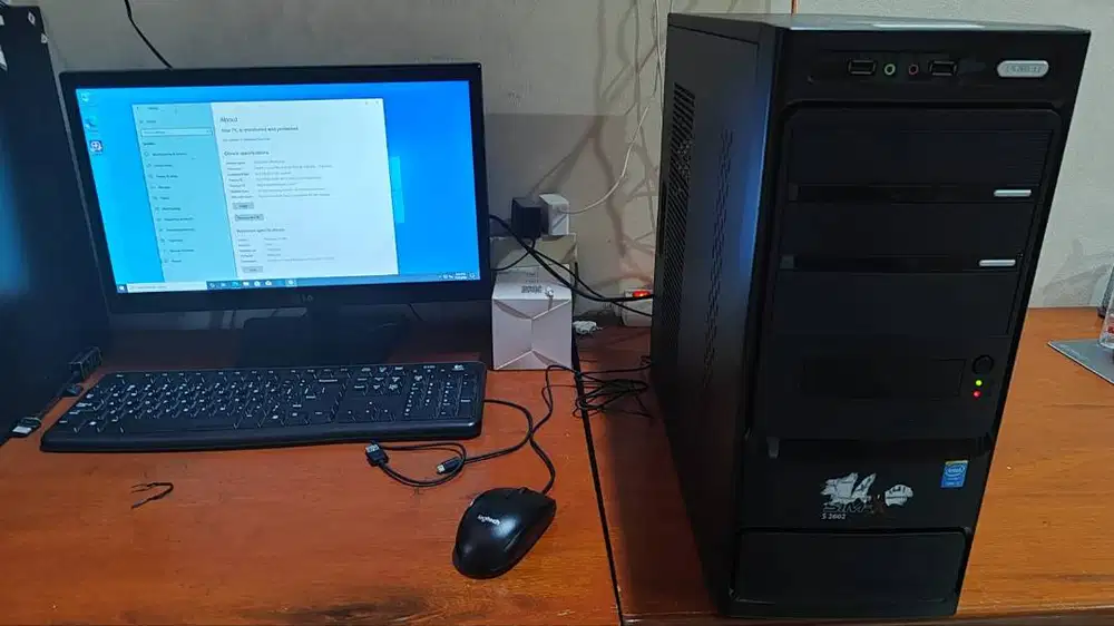 PC Rakitan Intel Core i3, 16 GB DDR3, HDD 500 GB + Bonus Monitor !