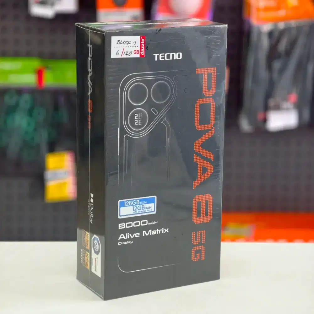 TECNO POVA 8 5G RAM 6/128 NEW