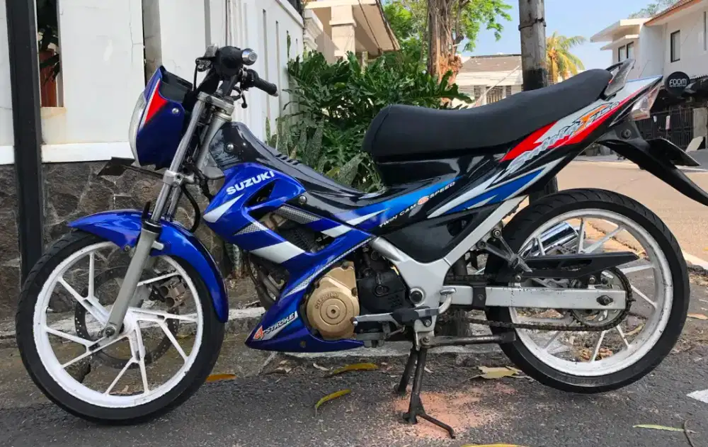 Suzuki satria fu150 cbu thailand biru