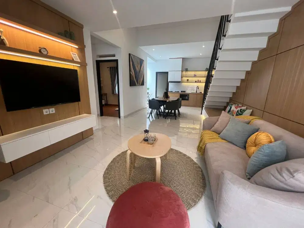 Rumah Cantik KBP Wangsakerta Onyx House Full Furnished Siap Huni