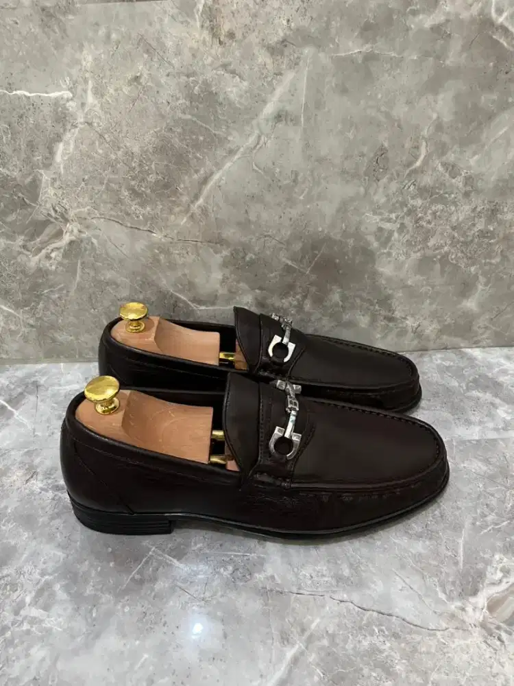 Sepatu Bally Original Formal loafers bekas prelov louis gucci prada lv