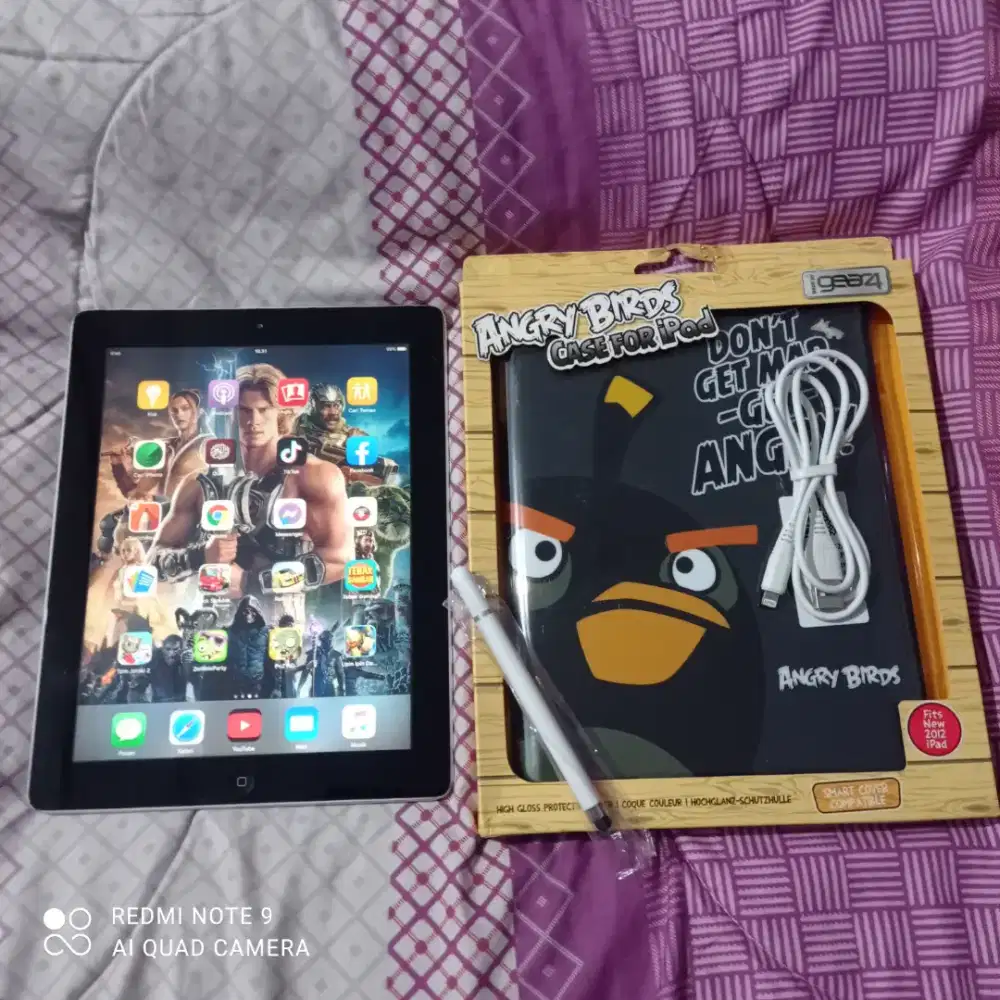 iPad 4 Siap Pakai Cocok Untuk Anak