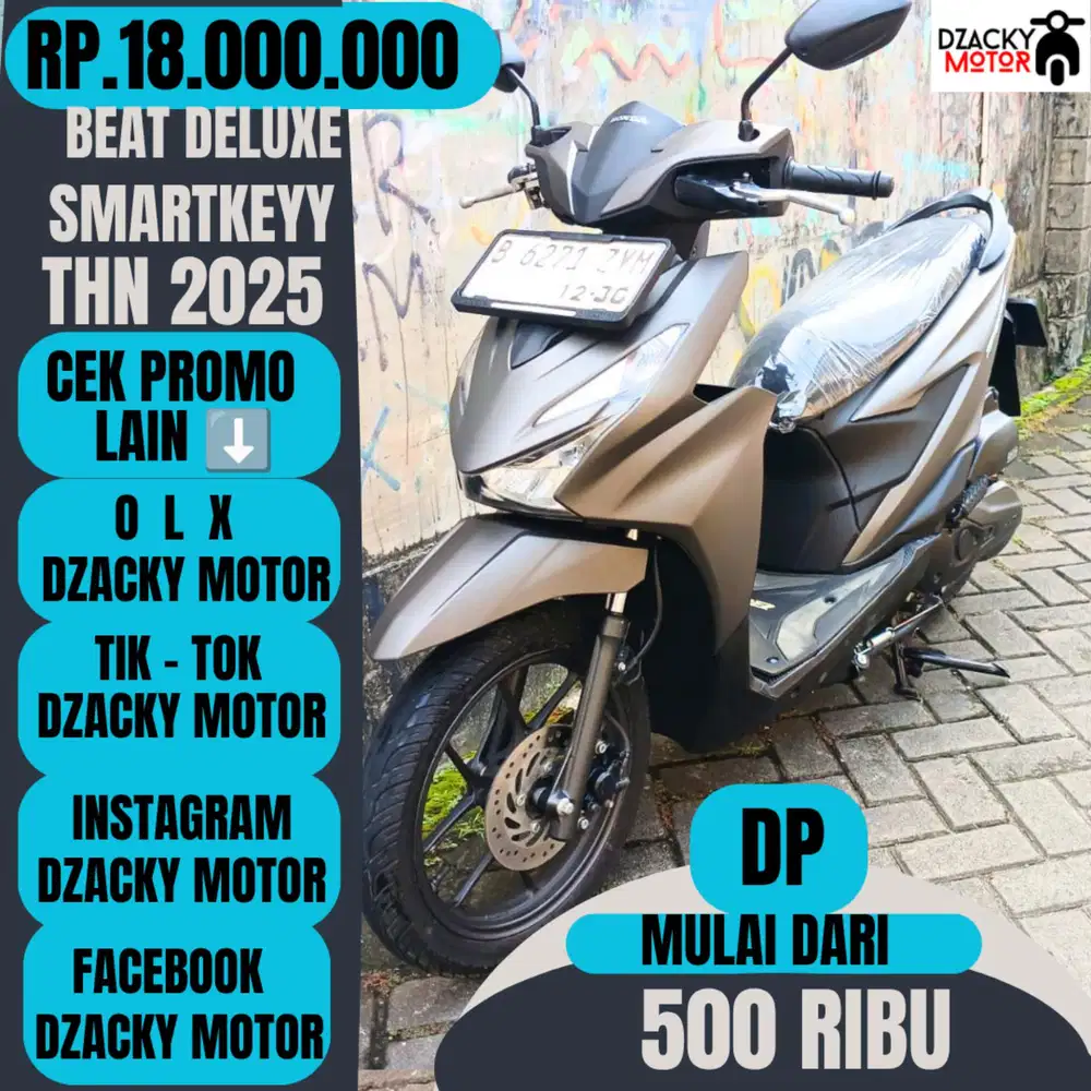 BEAT DELUXE SMARTKEY THN 2025 SECOND LIKE NEW