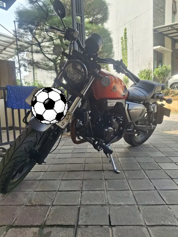 Benelli Motobi 200 Evo 2024 KM Sangat Rendah 947 kondisi seperti baru