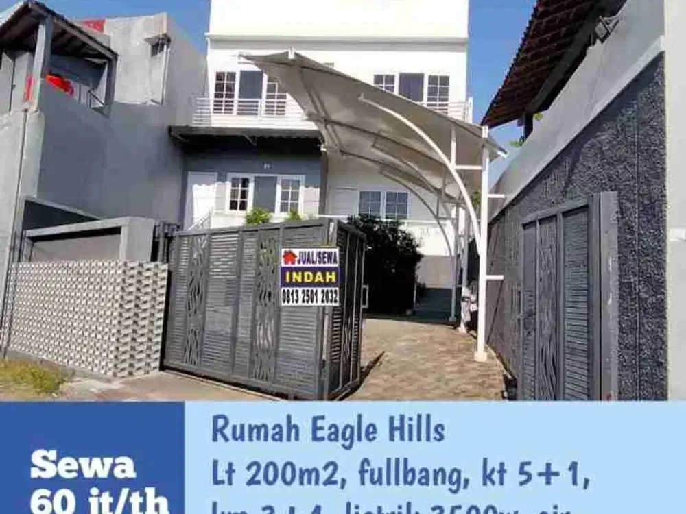 Disewakan Rumah Estetik Full Furnish diSambiroto Semarang