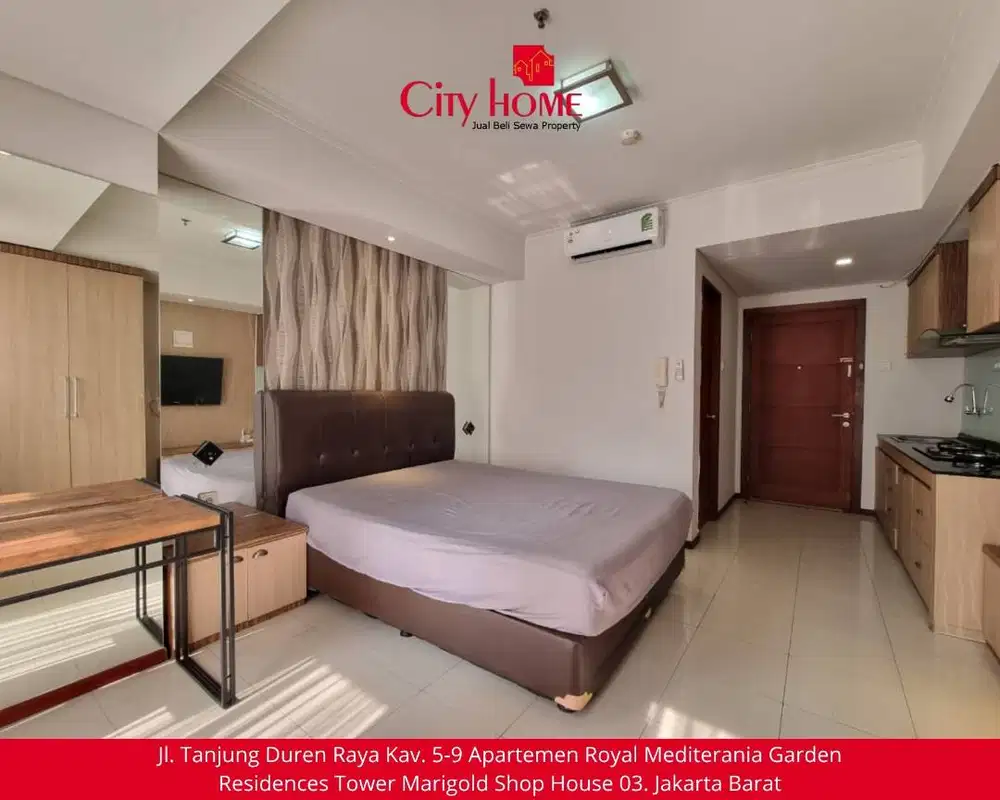 Sewa Murah Apartemen Studio Furnished, Siap Huni, Lokasi Strategis!