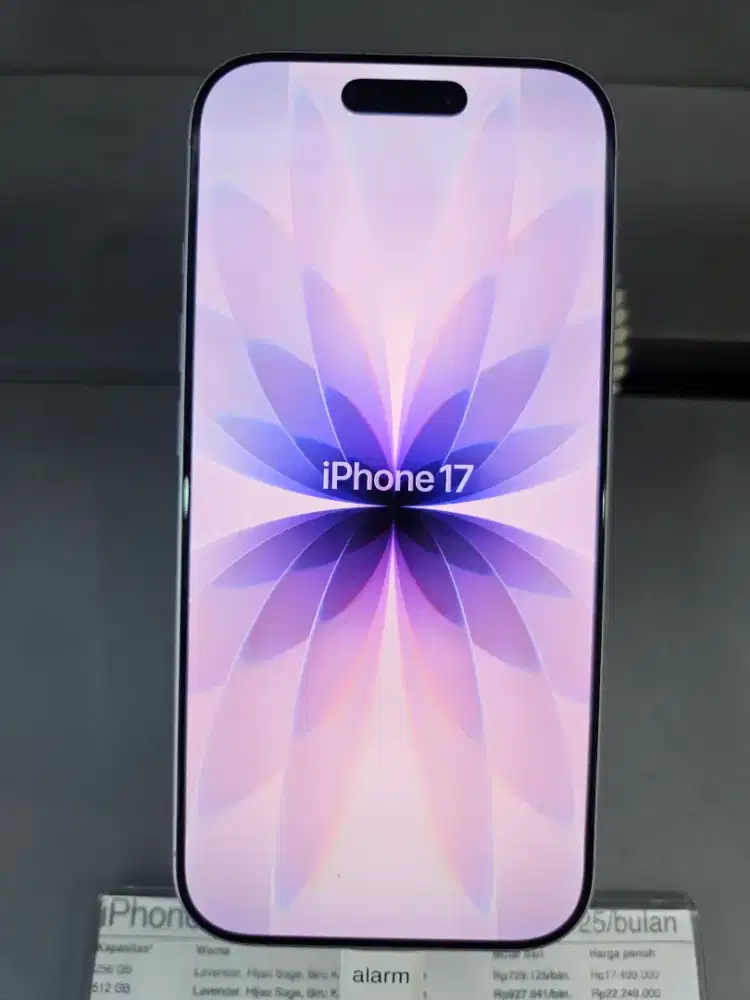 IPHONE 17 BASIC 256GB GARANSI RESMI INDONESIA