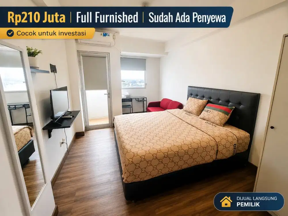 **DIJUAL APARTEMEN GUNUNG PUTRI SQUARE**
