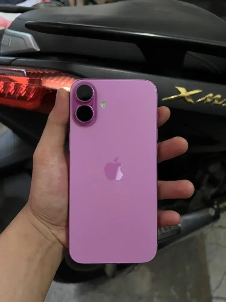iphone 16 plus 128gb pink resmi beacukai setara ibox