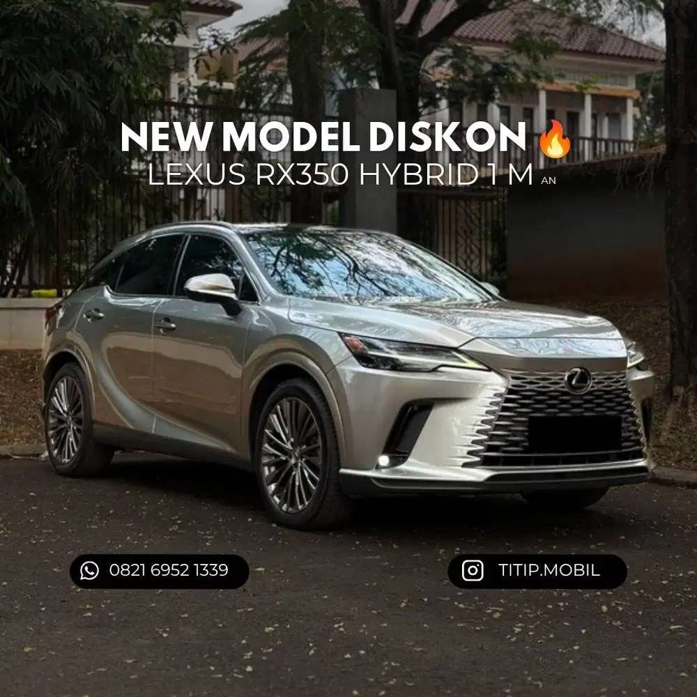 [CASH] Lexus RX350 Hybrid 2024