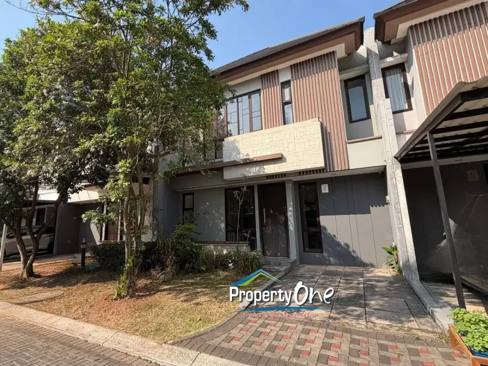 Jual Rumah 2 Lantai Siap Huni di The Mozia Lokasi Strategis Dekat Akses AEON Mall, ICE BSD, Tol Serbaraja & Kawasan Strategis BSD