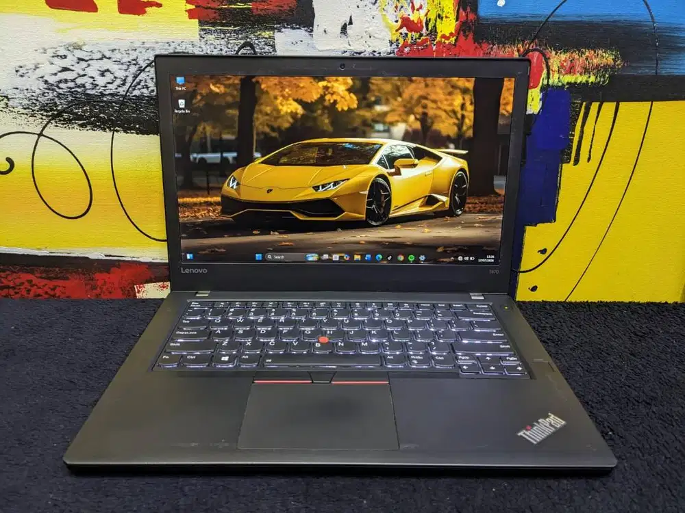 Laptop Lenovo Thinkpad T470 Core i5 Gen 6300U 16/256 Touch Backlit Sia