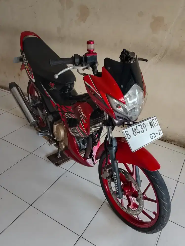 Suzuki satria fu thn 2012 pajak of 1 x plat B tangsel