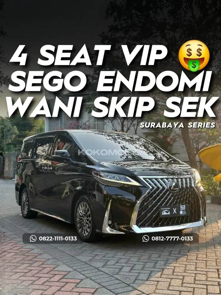 LEXUS LM350 VIP 4 SEATER 2021