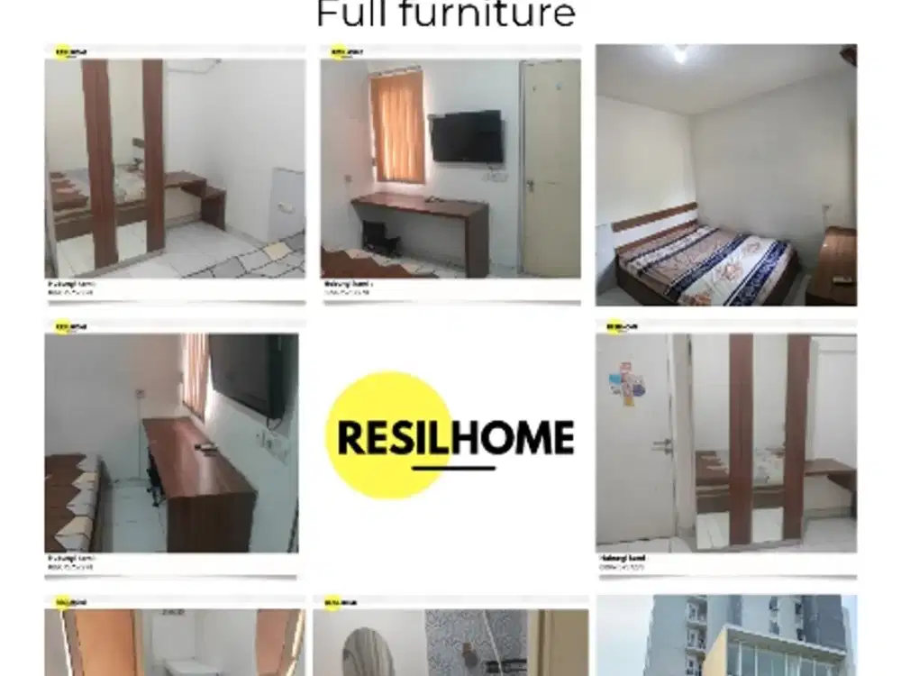 disewakan perbulan apartemen murah aeropolis studio soetta Tangerang