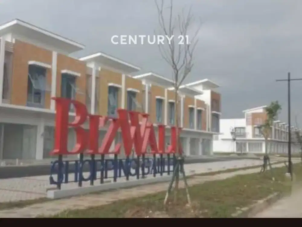 Ruko 2 Lantai SHM Di Bizwalk Cikupa LT 68m LB 105m