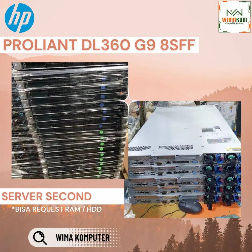 SERVER HP DL360 G9 8 SFF 2x XEON E5-2697v3 56 CORE RAM 256GB SAS 1.8TB