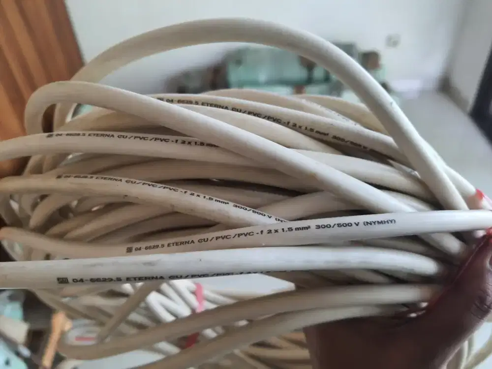 Dijual Kabel Eterna GV/PVC Uk 2x1,55