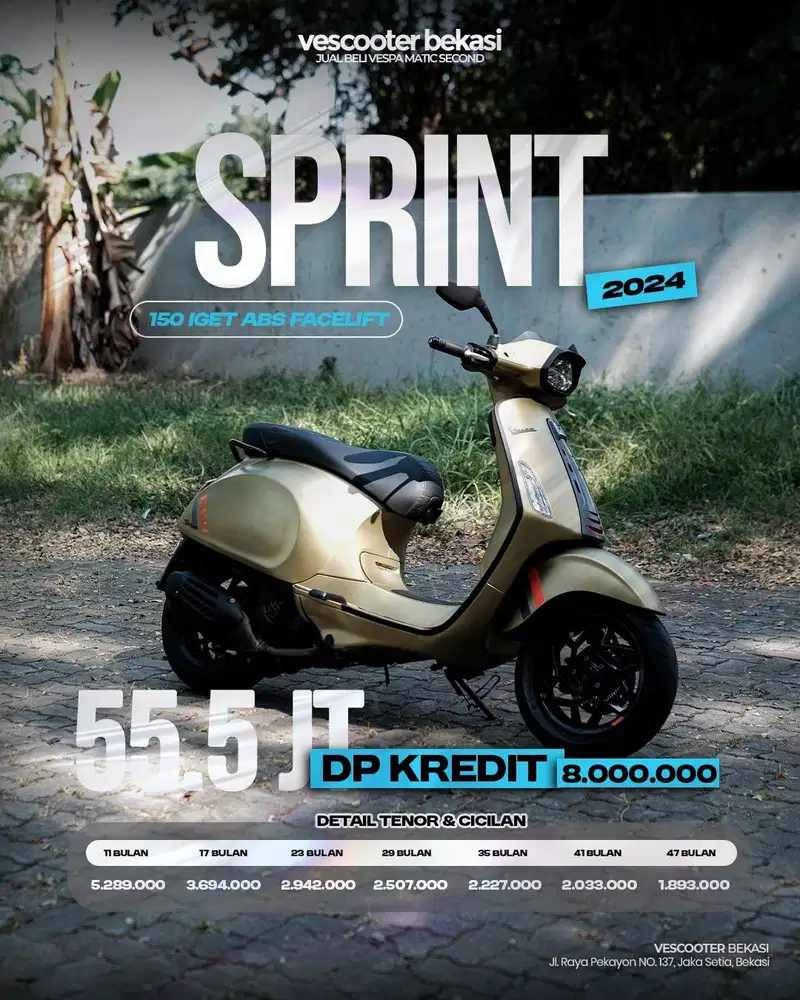 PIAGGIO VESPA MATIC SPRINT S 2024