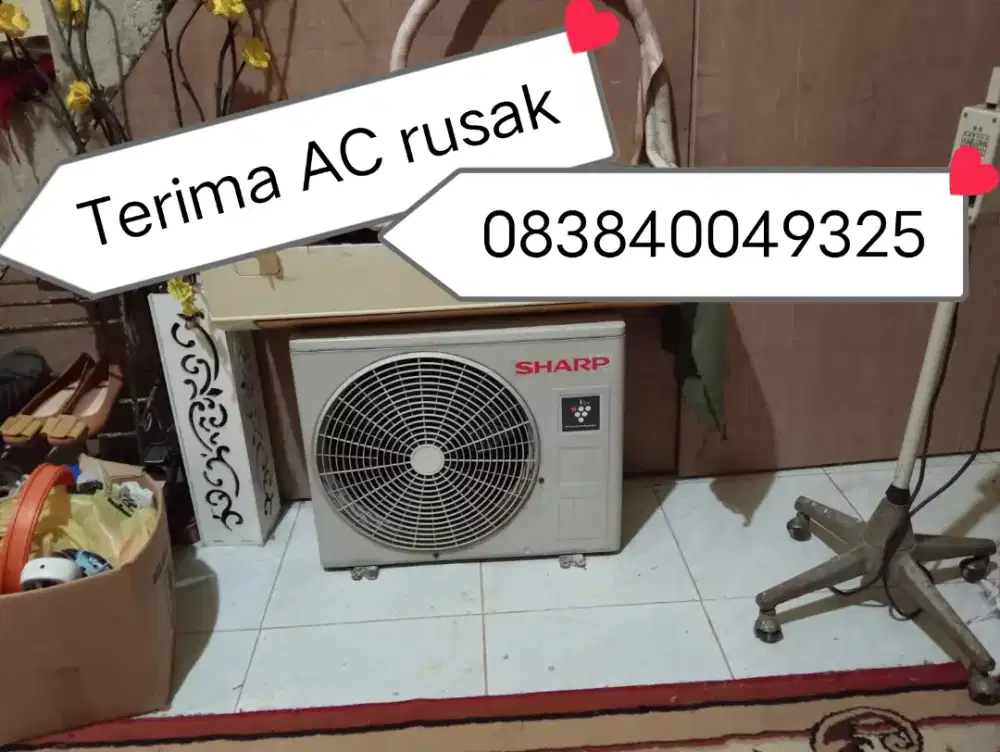 Terima ac rusak atau mati total