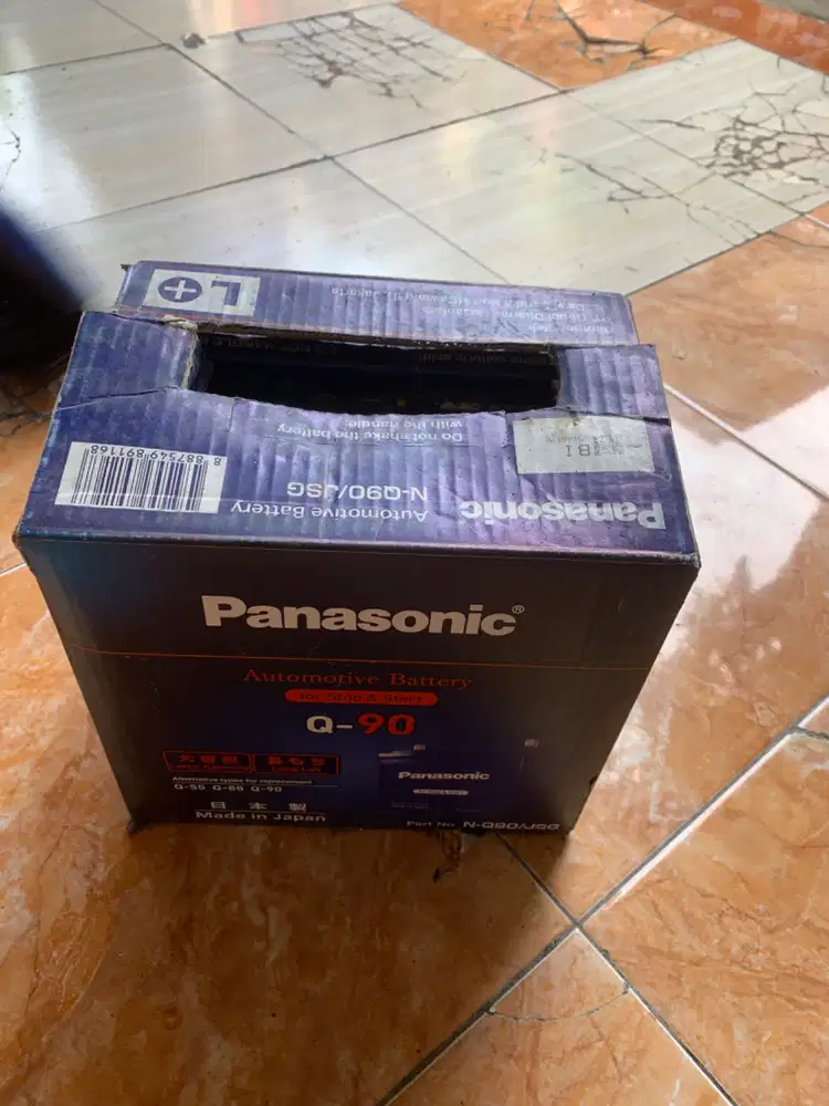 Aki mobil panasonic