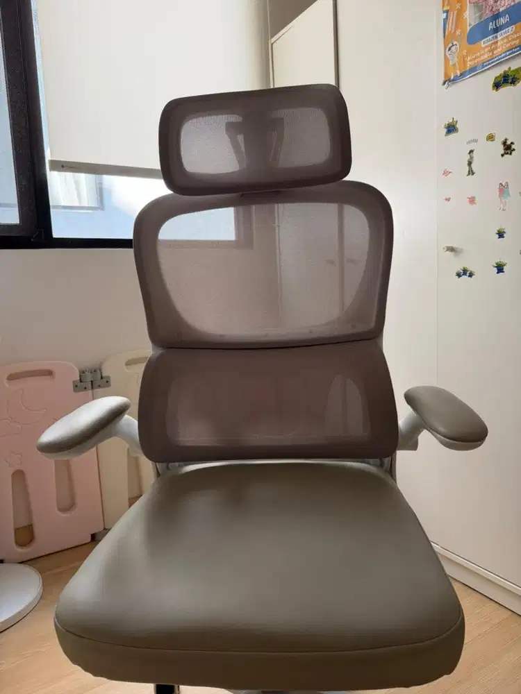 Kursi Kerja Baru Pakai Grey Abu